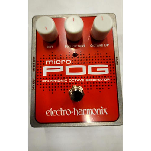 Micro Pog Polyphonic Octave Generator Effect Pedal