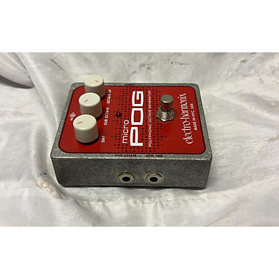 Electro-Harmonix Micro Pog Polyphonic Octave Generator Effect Pedal