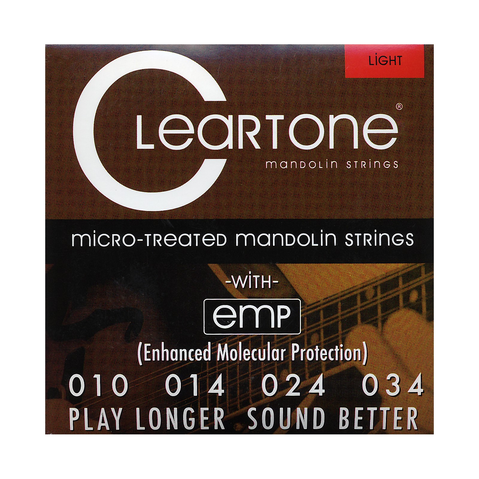 Cleartone MicroTreated Light Mandolin Guitar Strings Musician's Friend
