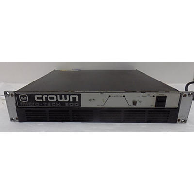 Crown Micro-tech 600 Series Power Amp