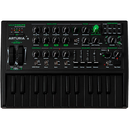 Arturia MicroBrute UFO Analog Synthesizer