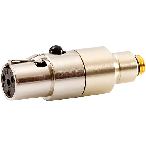 DPA Microphones MicroDot Adapter For Trantec S5.5 UHF Wireless Systems (DAD6036) Condition 1 - Mint Silver/Gold 1 ft.