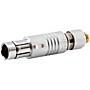 DPA Microphones MicroDot Adapter For Wisycom/Pastega TMA16/TMU20 Wireless Systems (DAD6018) Silver/Gold 1 ft.