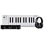Arturia MicroLab mk3 25-key Keyboard Controller with Minifuse 2 USB Audio Interface & Sterling Audio S302 Studio Headphones White