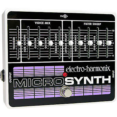 Electro-Harmonix MicroSynth XO Guitar Effects Pedal