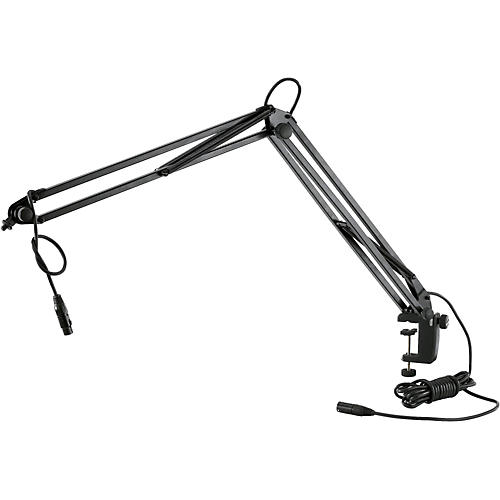 K&M Microphone Desk Arm (Clamping) w/ XLR Connector Condition 1 - Mint