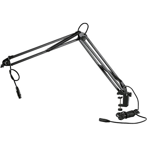 Microphone Desk Arm (Clamping) w/ XLR Connector