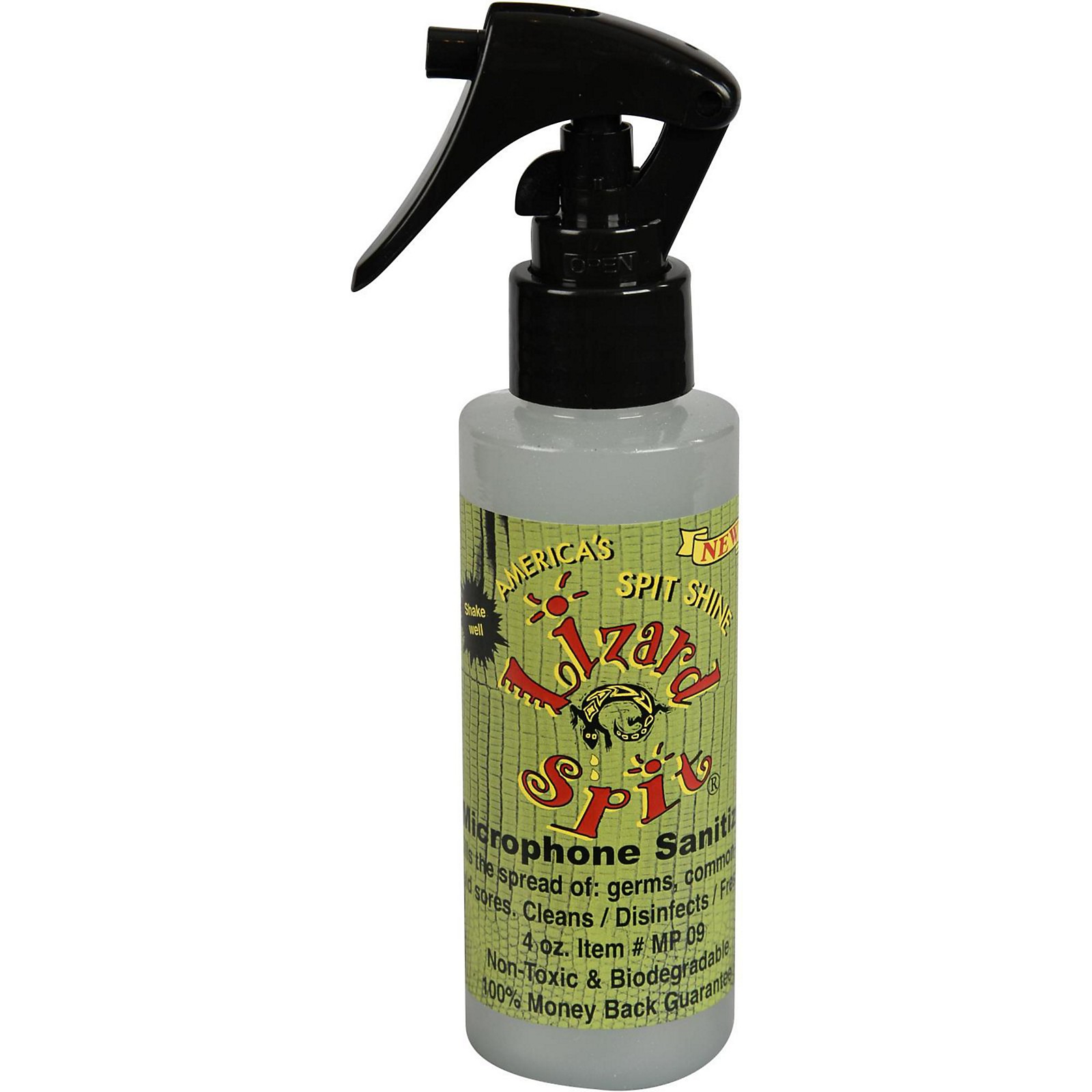 Lizard Spit Microphone Sanitizer 4 oz. Musician's Friend