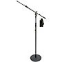 Open-Box Gravity Stands Microphone Stand With Round Base and 2-Point Adjustment Telescoping Boom Condition 1 - Mint
