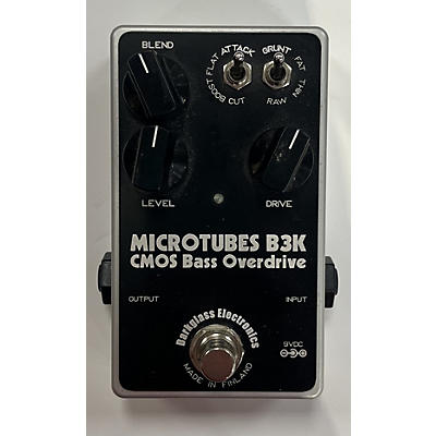 Darkglass Microtubes B3K CMOS Bass Overdrive Bass Effect Pedal