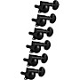 Grover Mid-Size Locking Rotomatics 406 Series Tuning Machines Black Chrome 6-in-line