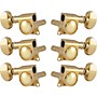 Grover Mid-Size Locking Rotomatics 406 Series Tuning Machines Gold 3+3