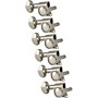 Grover Mid-Size Locking Rotomatics 406 Series Tuning Machines Nickel Reverse 6-in-line