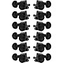 Grover Mid-Size Roto-Grip Locking Rotomatics 505 Series Tuning Machines Black Chrome 6+6