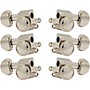 Grover Mid-Size Roto-Grip Locking Rotomatics 505 Series Tuning Machines Nickel 3+3
