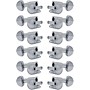Grover Mid-Size Rotomatics 205-18 Series Tuning Machines Chrome 6+6