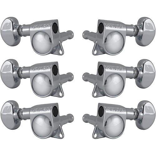 GROVER Mid-Size Rotomatics 305 Series Tuning Machines Chrome 3+3