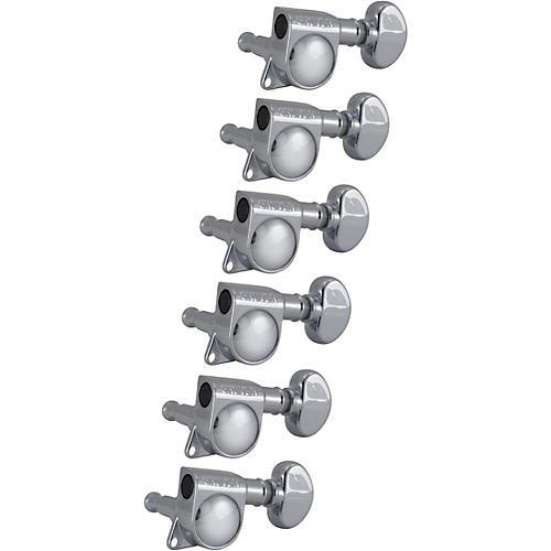 Grover Mid-Size Rotomatics 305 Series Tuning Machines Chrome 6-in-line