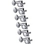 Grover Mid-Size Rotomatics 305 Series Tuning Machines Chrome Reverse 6-in-line