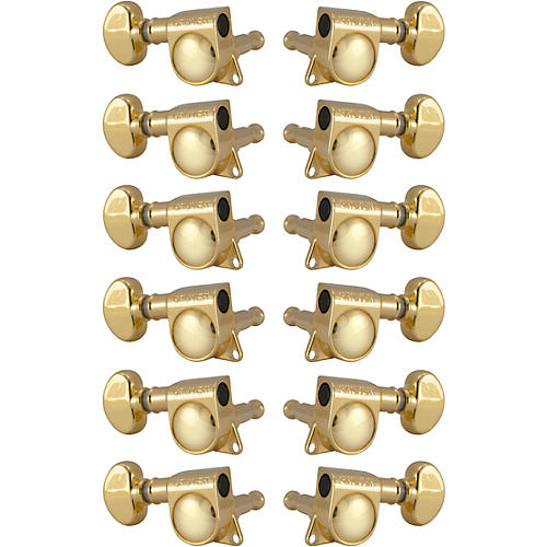 Grover Mid-Size Rotomatics 305 Series Tuning Machines Gold 6+6