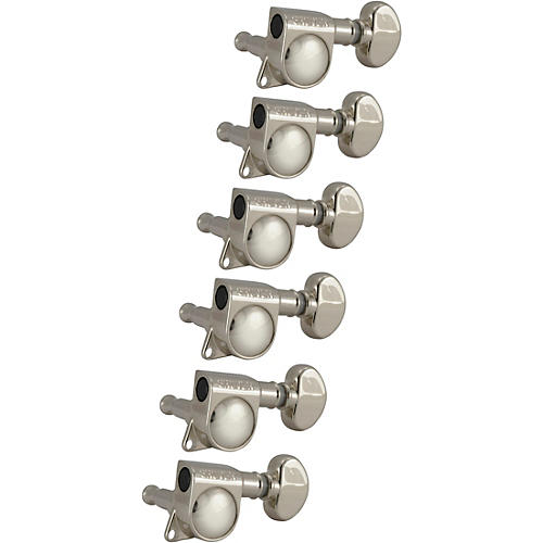 Grover Mid-Size Rotomatics 305 Series Tuning Machines Nickel 6-in-line