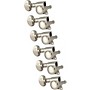 Grover Mid-Size Rotomatics 305 Series Tuning Machines Nickel Reverse 6-in-line