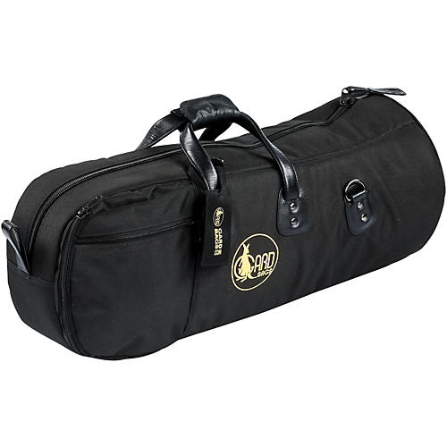 Gard Mid-Suspension Alto/Tenor Horn Gig Bag 45-MSK Black Synthetic w/ Leather Trim