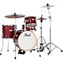 Pearl Midtown 4-Piece Complete Drum Set Matte Red