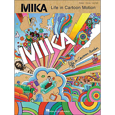 Hal Leonard Mika Life In Cartoon Motion arranged for piano, vocal, and guitar (P/V/G)