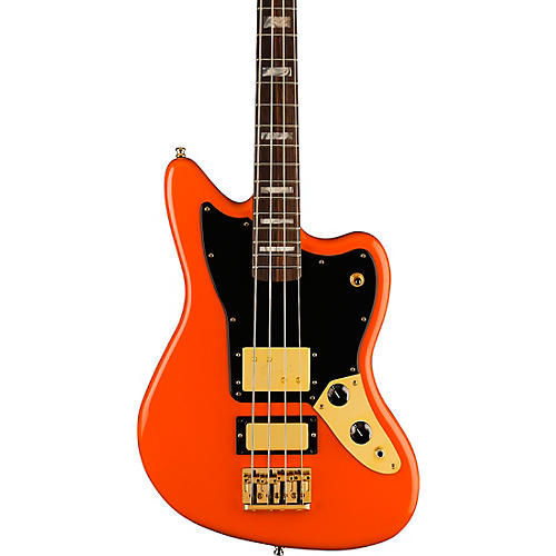 Fender Mike Kerr Jaguar Bass Condition 2 - Blemished Tiger's Blood Orange 197881118624