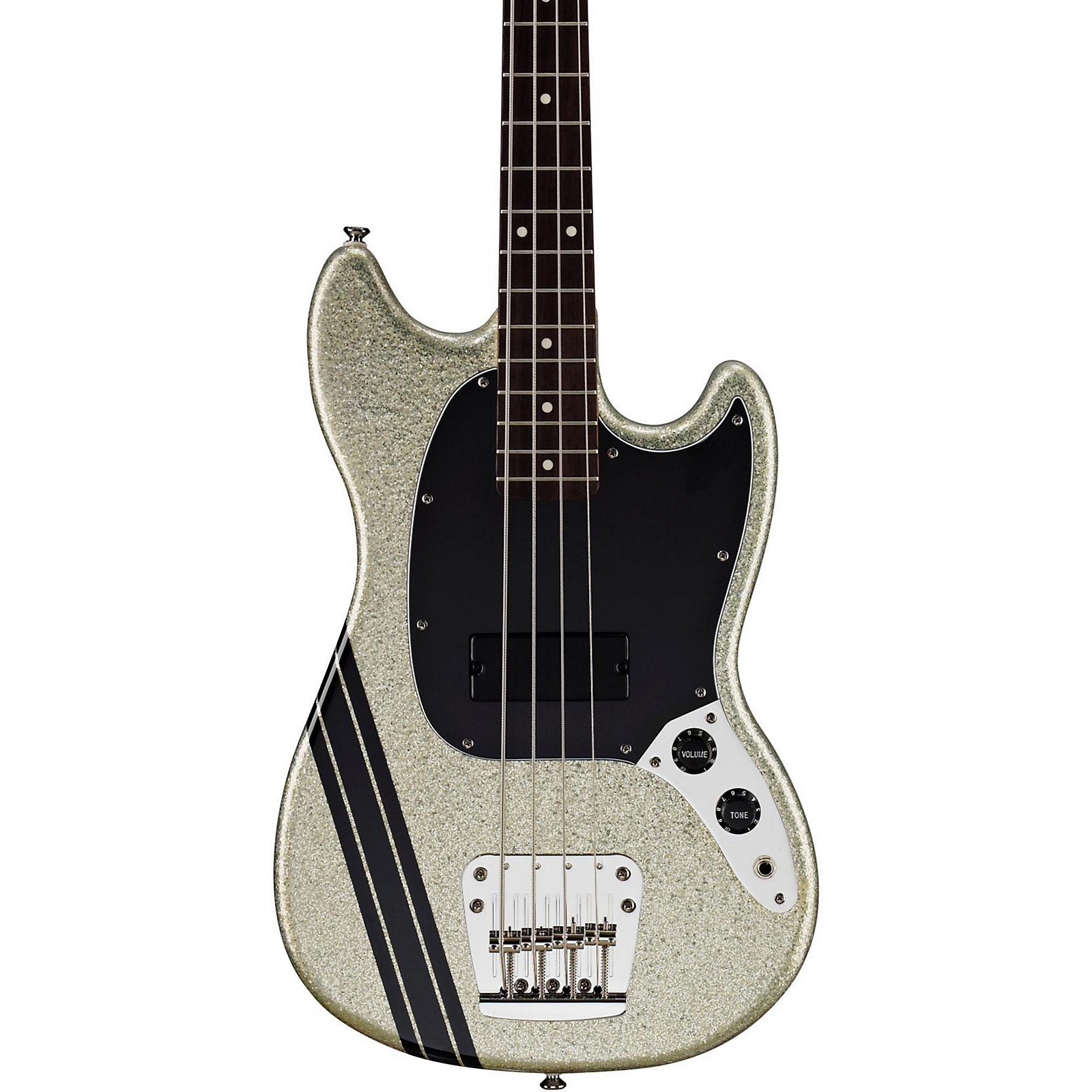 Squier Mikey Way Signature Mustang Electric Bass Guitar Musician's Friend