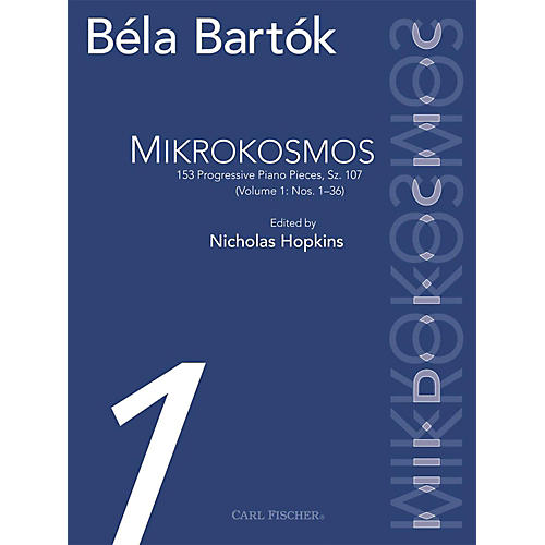 Mikrokosmos - 153 Progressive Piano Pieces Sz. 107 - Vol. I (1-36)