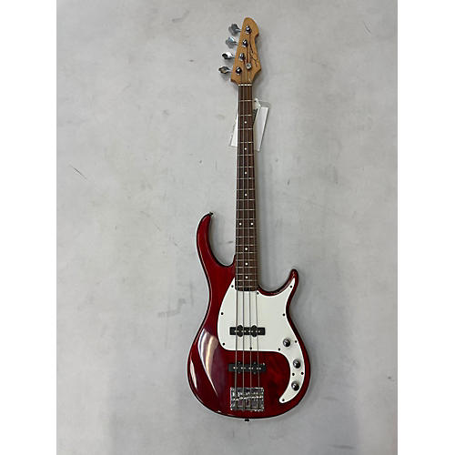 Peavey Milestone BXP Electric Bass Guitar Trans Red