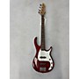 Used Peavey Milestone BXP Electric Bass Guitar Trans Red