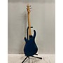 Used Peavey Milestone V Electric Bass Guitar Blue