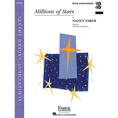 Faber Piano Adventures Millions of Stars (Early Inter/Level 3B Piano Solo) Faber Piano Adventures Series by Nancy Faber