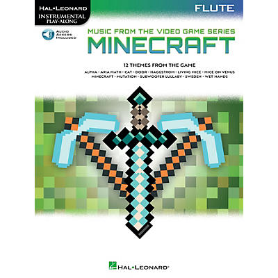 Hal Leonard Minecraft - Music From the Video Game Series Play-Along Book/Online Audio for Flute
