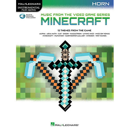 Hal Leonard Minecraft - Music From the Video Game Series Play-Along Book/Online Audio for Horn