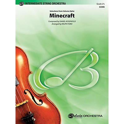 Alfred Minecraft String Orchestra Grade 2.5