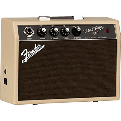 Fender Mini '65 Twin 1W 2x3 Guitar Combo Amp -