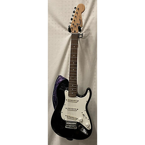 Squier Mini Affinity Stratocaster Electric Guitar Black and White