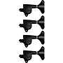 Grover Mini Bass 144 Series Tuning Machines Black Chrome 4-in-line