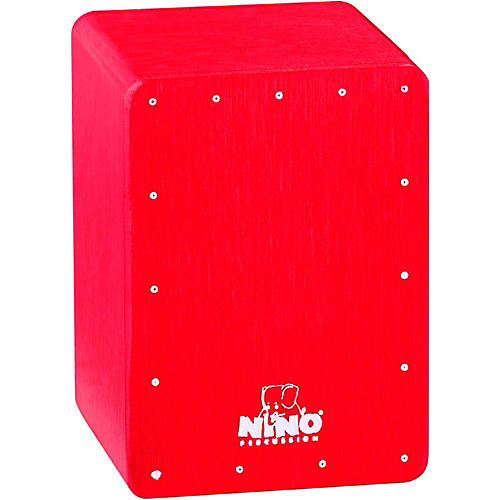 Nino Mini Cajon Shaker Red