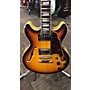 Used D'Angelico Mini DC Hollow Body Electric Guitar Vintage Sunburst