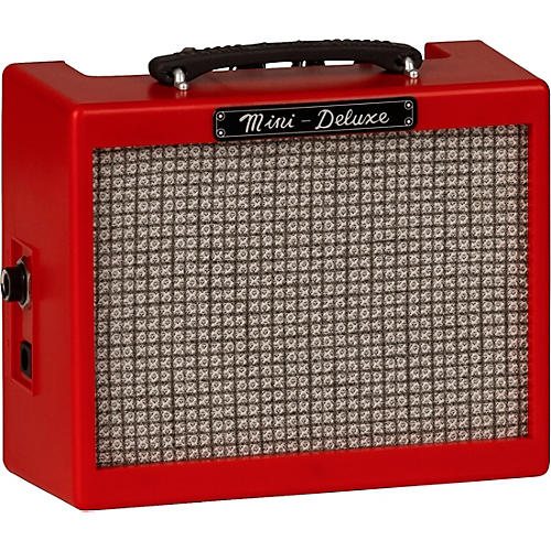 Fender Mini Deluxe 2W 1x2 Guitar Amp Condition 1 - Mint Red