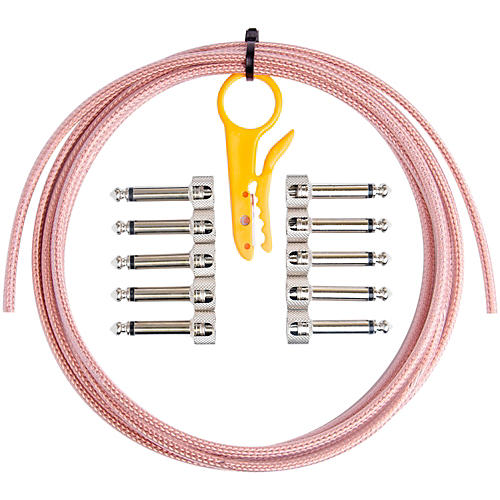 Mini ELC Cable and Right Angle Solder-Free Connectors (5 Pairs) with Wire Stripper