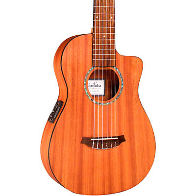 Cordoba Mini II MH-CE All Mahogany Nylon-String Acoustic-Electric Guitar