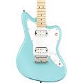 Squier Mini Jazzmaster HH Maple Fingerboard Electric Guitar Olympic WhiteDaphne Blue
