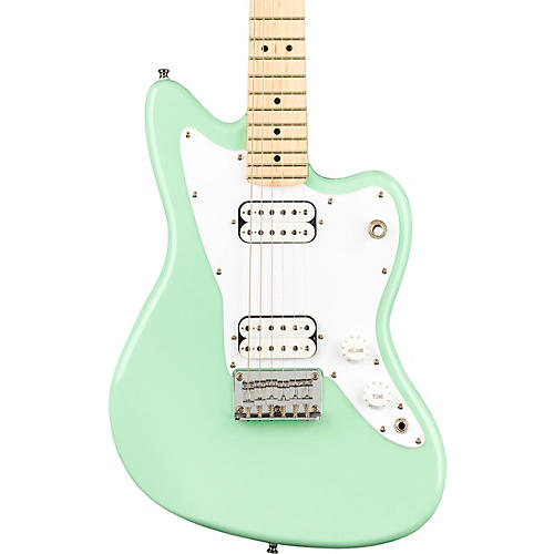 Squier Mini Jazzmaster HH Maple Fingerboard Electric Guitar Condition 2 - Blemished Surf Green 197881217716