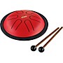Nino Mini Melody Steel Tongue Drum - 5.5 in. Red